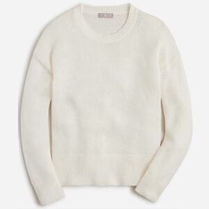 J.Crew Relaxed Cotton - Linen blend beach Sweater